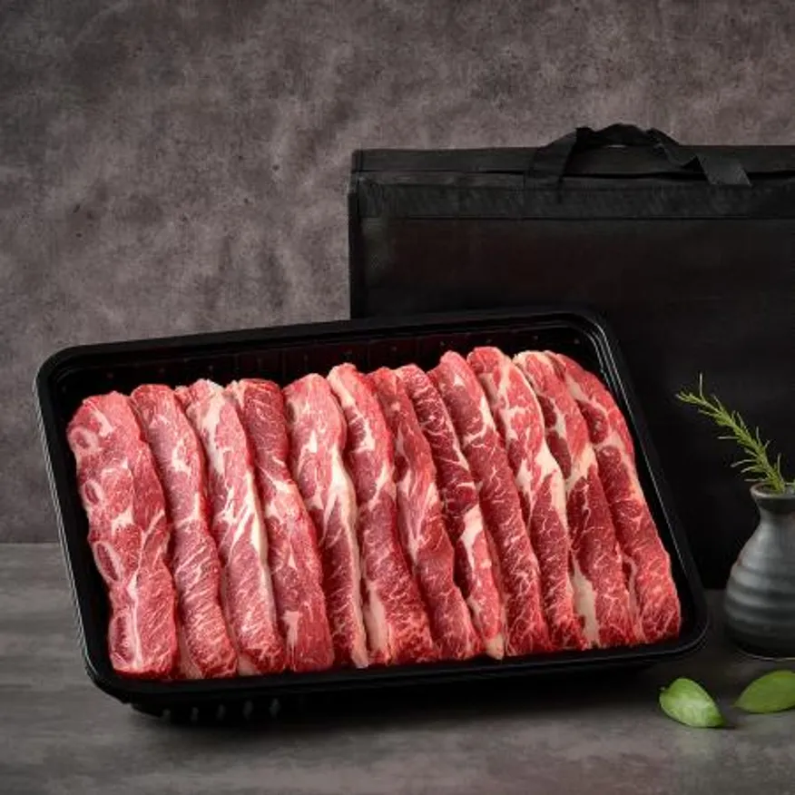 블랙앵거스 LA갈비 4kg 선물세트 이미지
