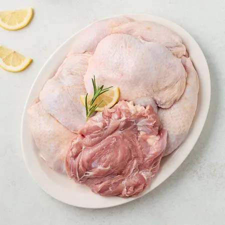 당일손질 국내산 닭정육(닭다리살) 냉장닭 1kg
