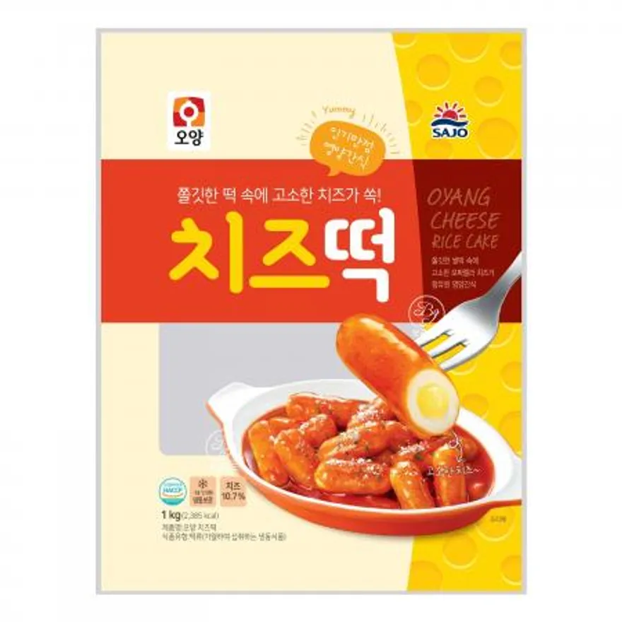 사조오양 치즈떡 1kg x 10개 이미지