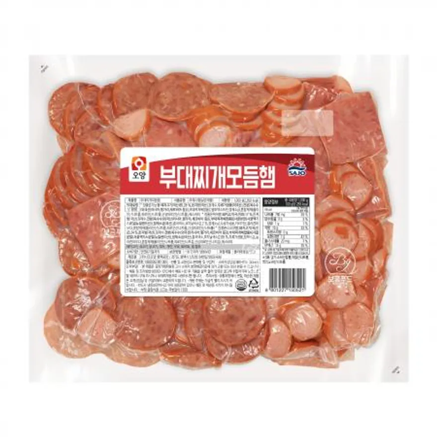 사조오양 부대찌개모듬햄 1kg 이미지