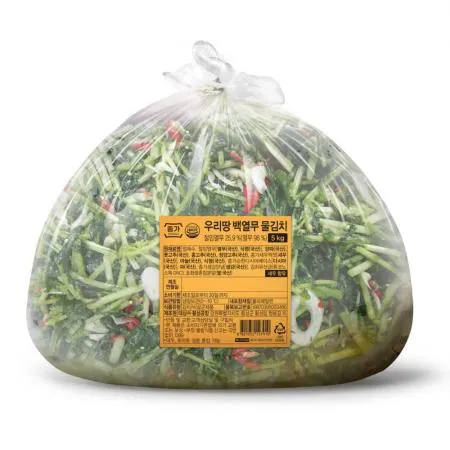 종가 백열무 물김치 5kg