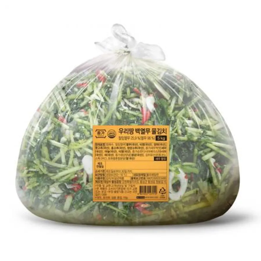 종가 백열무 물김치 5kg 이미지