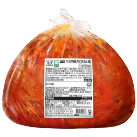 종가 포기김치 소백 5kg x 3개