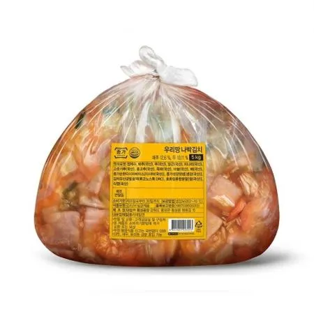종가 우리땅 나박김치 5kg x 2개