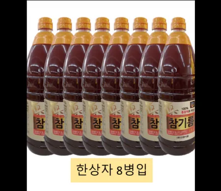 고향식품 통참깨 진1.8L 통참깨 100% 1박스(8입)