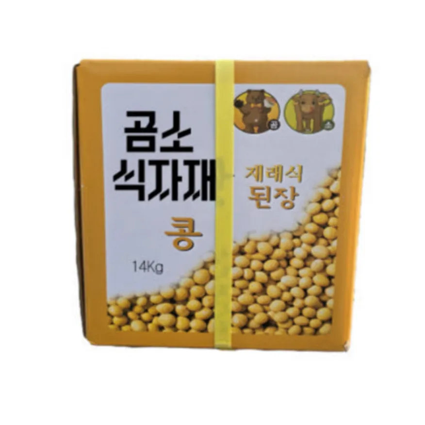 곰소 콩 재래식 된장14kg(무료배송) 이미지