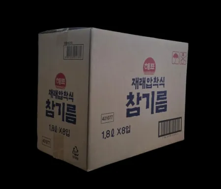 사조 해표 재래참기름 1.8L 8입 1박스 이미지