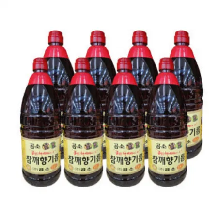 곰소 참깨향기름 1.8L x 8병 1박스 (무료배송) 이미지