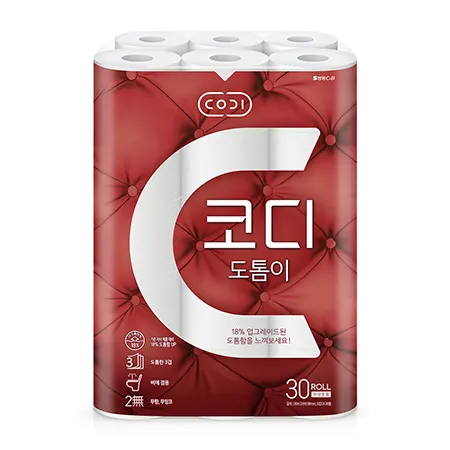 코디 도톰이 화장지 30m 30롤 1개