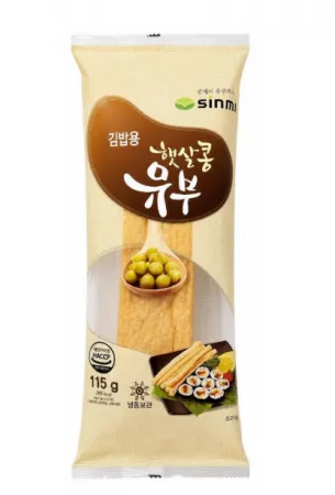 햇살콩 김밥용유부 115g (냉동)