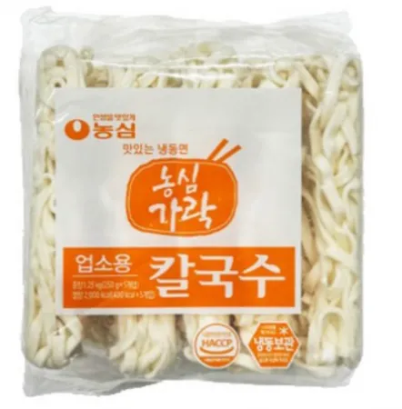 농심 가락냉동 칼국수(업소용)(냉동) 250g*5입
