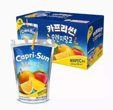 농심 카프리썬 오렌지망고 200ml*10