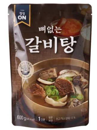 초원 뼈없는갈비탕 600g (상온)