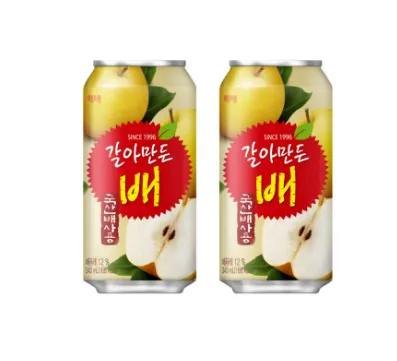 해태음료 갈아만든배 340ml