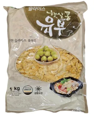 햇살콩 유부슬라이스 1kg (냉동)