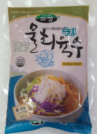 초정 물회육수 400g (냉동)