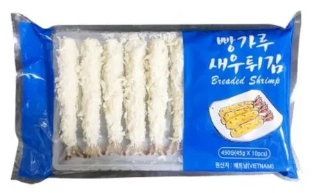 민푸 대왕새우튀김 헤드오프 450g (냉동) (제조일로 : 1080일)