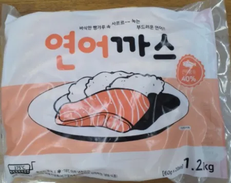 연어까스 1.2kg (냉동)