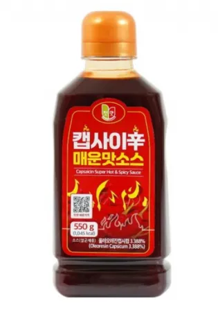 청우 CW캡사이신매운맛소스 550g / EA