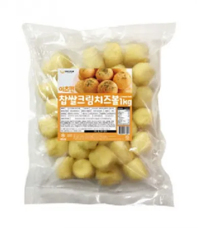아만 이츠펀 찹쌀크림치즈볼 1kg (냉동)