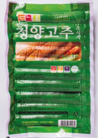 도나우 청양고추소시지 1kg (냉동)