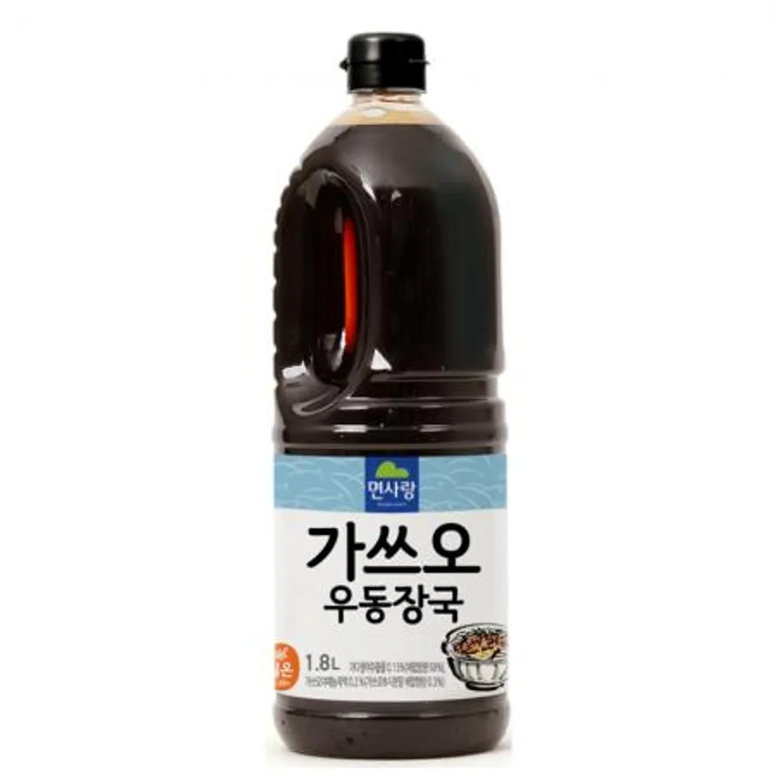 면사랑 가쓰오 우동장국 1.8L 우동국물 가쓰오우동 우동 이미지