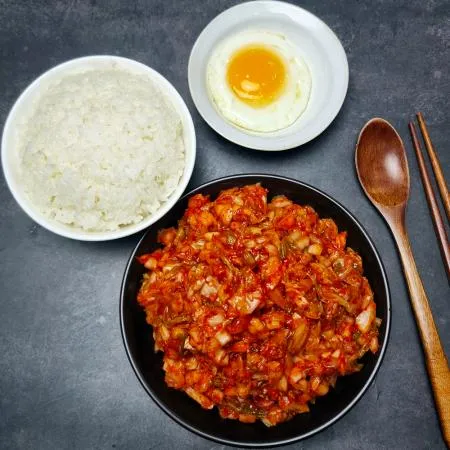 슬라이스김치 10kg 썰은 자른 다진 만두속 김치 중국산 업소용 식당 반찬 이미지