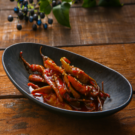 고추장아찌 5kg 양념고추지 업소용 식당용 반찬용 장아찌 고추절임 고추무침 밑반찬 대용량