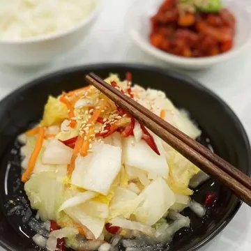 정가네 백김치 10kg 업소용 가정용 수입 중국산