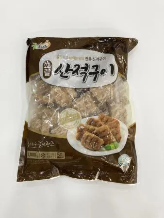 굿프랜즈 그릴산적구이 1kg 떡갈비 너비아니 동그랑땡 이미지