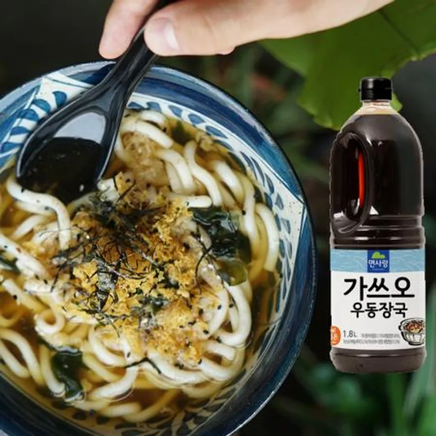 면사랑 가쓰오 우동장국 1.8L 우동국물 가쓰오우동 우동 이미지