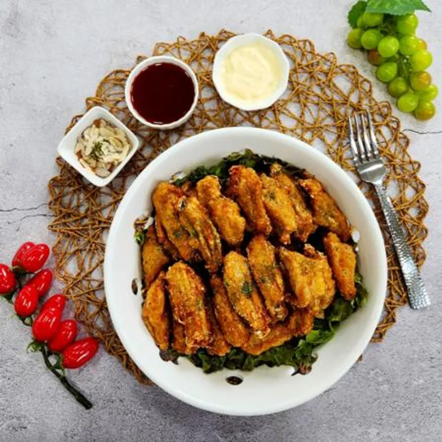 사세 후라이드 하프미들윙 1kg 테바나카 닭날개튀김 테바사키 치킨 윙봉 핫윙 이미지