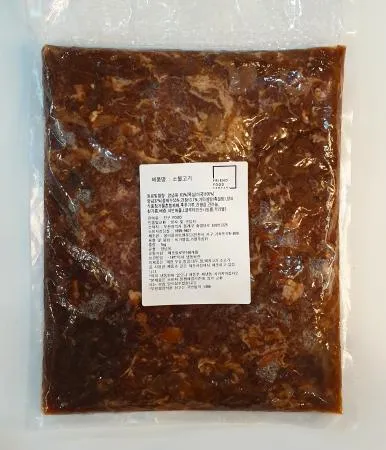 소불고기 1kg 불백 소불고기전골 양념육 원팩 이미지