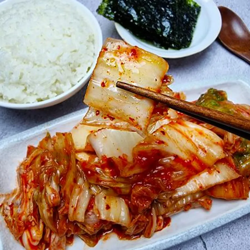 맛김치 10kg 썰은 자른 김치 중국산 수입 업소용 식당 이미지