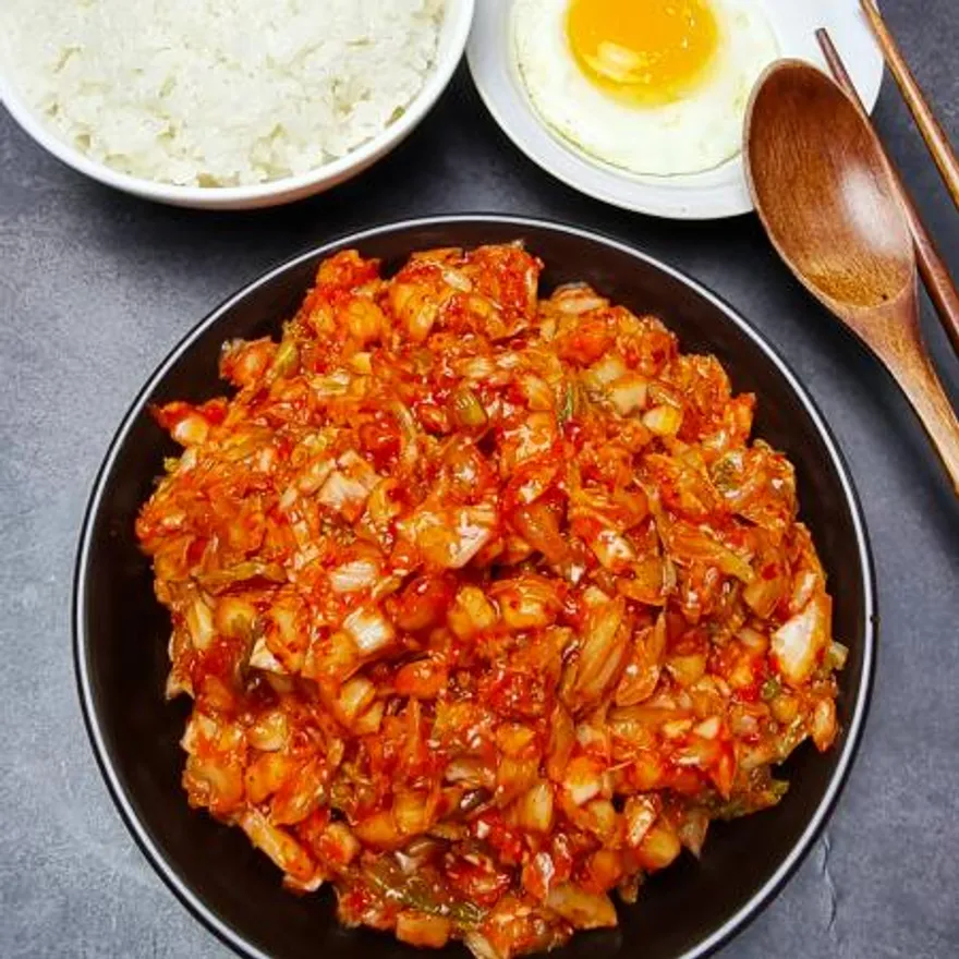 슬라이스김치 10kg 썰은 자른 다진 만두속 김치 중국산 업소용 식당 반찬 이미지