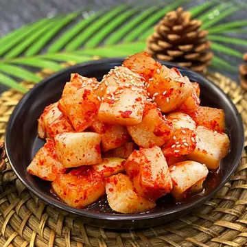 깍두기 10kg 업소용 중국산 수입산 섞박지 식당용김치 정가네깍두기