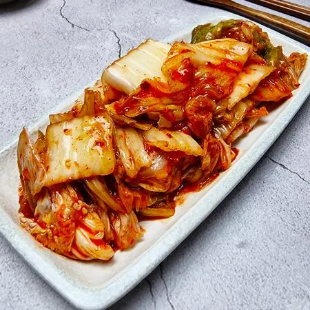 맛김치 10kg 썰은 자른 김치 중국산 수입 업소용 식당 이미지