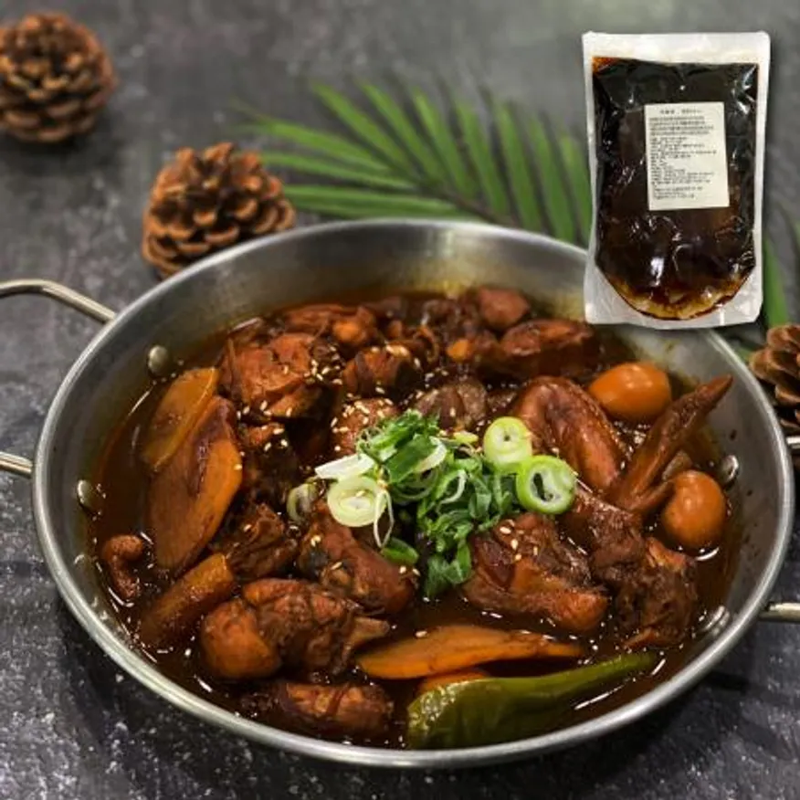 찜닭소스 2kg 간장찜닭양념장 안동찜닭소스 업소용 이미지