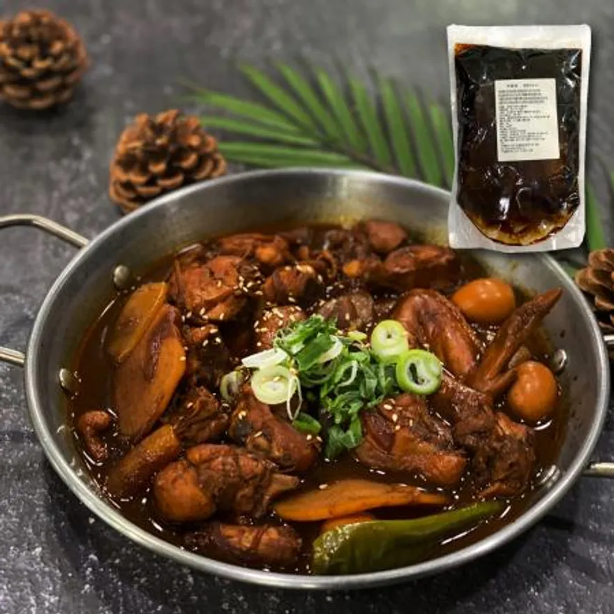 찜닭소스 2kg 간장찜닭양념장 안동찜닭소스 업소용 이미지