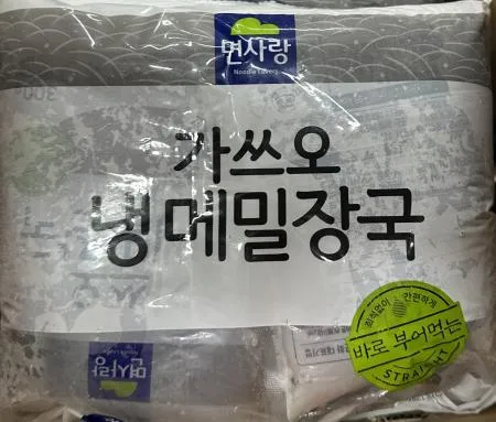 면사랑 가쓰오 냉메밀장국 1.5KG (300Gx5개입) 6개 1박스