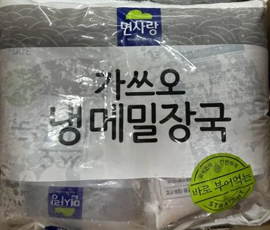 면사랑 가쓰오 냉메밀장국 1.5KG (300Gx5개입) 6개 1박스 이미지