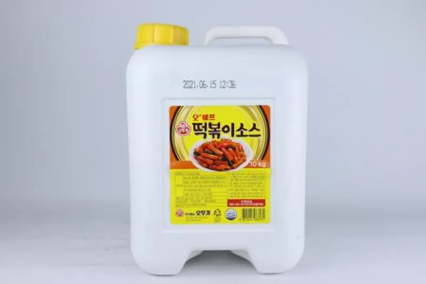 오뚜기 오쉐프 떡볶이소스 10kg 대용량 업소용 이미지