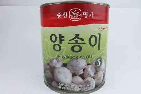 중찬명가 양송이캔 홀 2.84kg