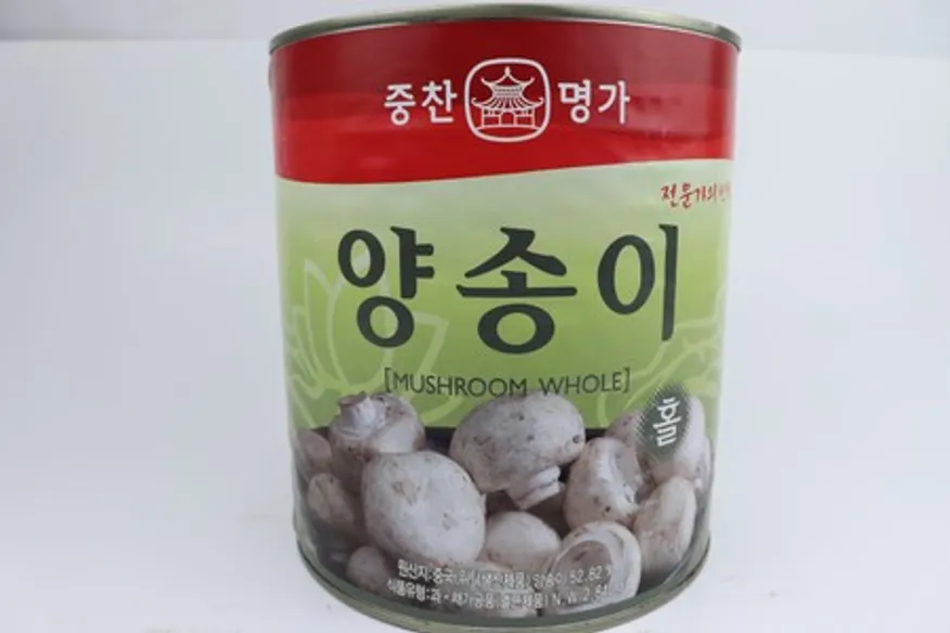 중찬명가 양송이캔 홀 2.84kg 이미지
