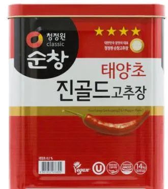 청정원 순창 태양초(별4개) 진골드 고추장 14kg