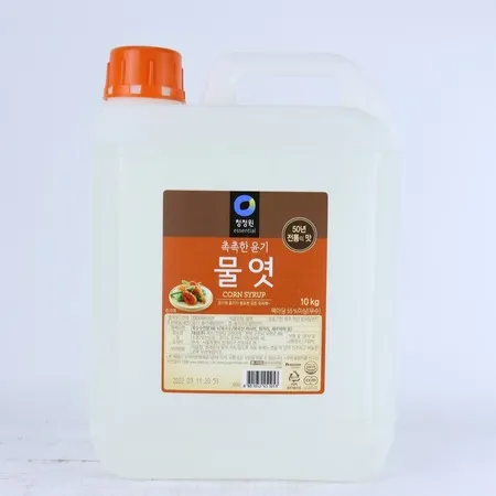 청정원 물엿 흰물엿 이온물엿 10kg