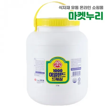 오뚜기 1000 아일랜드 드레싱 3.2kg