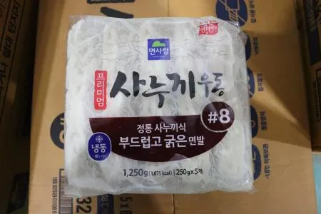 면사랑 프리미엄 사누끼우동(#8) 250g x 5(1250g) (5인분)