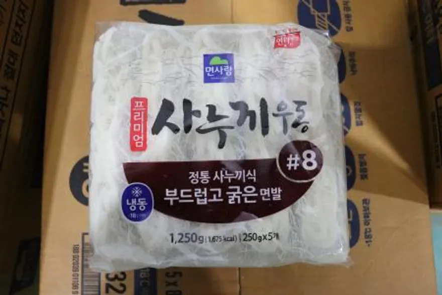 면사랑 프리미엄 사누끼우동(#8) 250g x 5(1250g) (5인분) 이미지