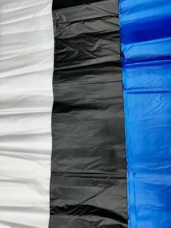 큰봉투 큰비닐 막지 쓰레기비닐 50L (85cm x 65cm) 흰/검/청 50매